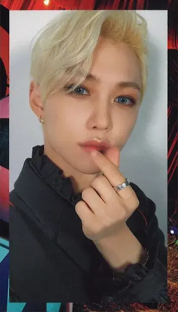 StrayKids Circus FELIX 트레이딩 카드 검은색 테두리