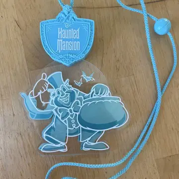 Haunted Mansion 스트랩 파랑