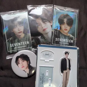 SEVENTEEN 캔뱃지 트레카 세트