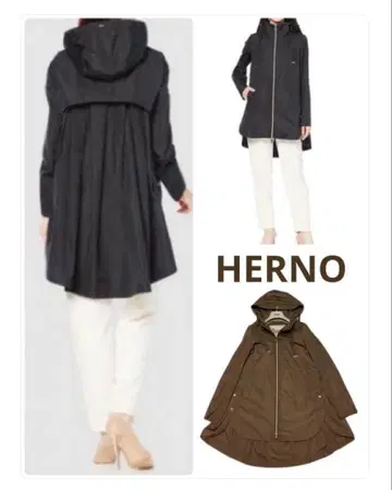헤르노 HERNO 스프링 코트 타프타 코트 38 사이즈