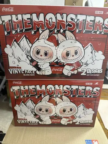 THE MONSTERS 코카콜라 시리즈 봉제 인형 모듬 2박스