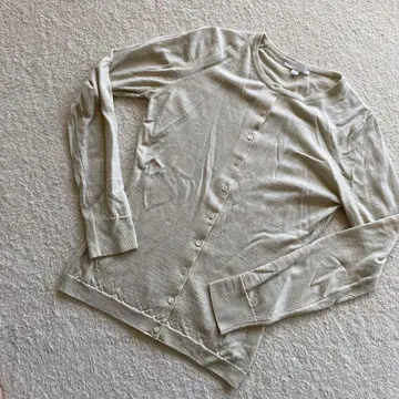 [새상품급] 존스메들리 가디건 메리노울 쉘 버튼 베이지