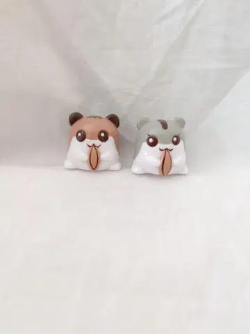 초레어 산리오 코로코로 크리린 준&안 마스코트 피규어 레트로