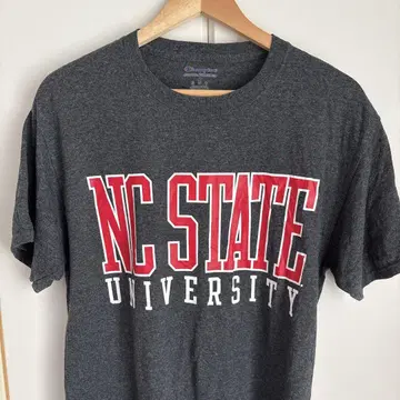 Champion NC STATE 칼리지 티셔츠 챔피온 로고 티셔츠