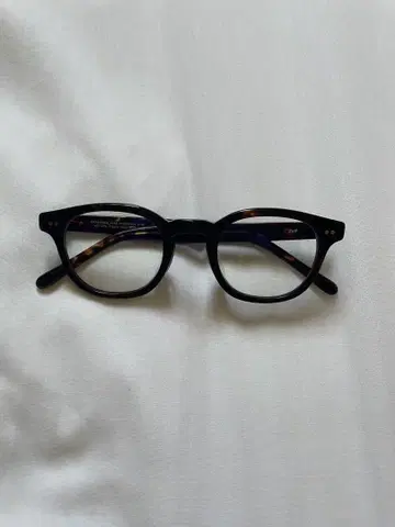 Zoff 블랙 라운드형 안경 클리어 렌즈