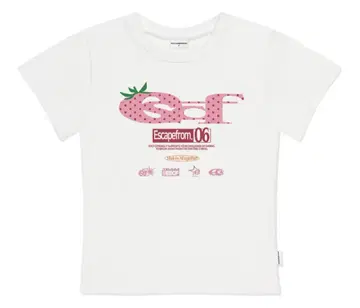 ESCAPEFROM Strawberry Dot Slim 티셔츠