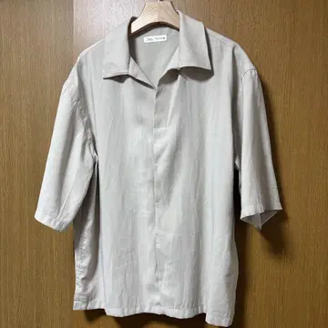ZARA 릴랙스 핏 반팔 셔츠
