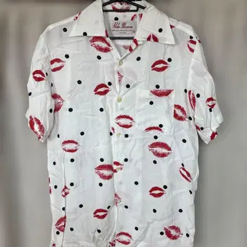Aloha Blossom KISS 알로하 셔츠 새상품급