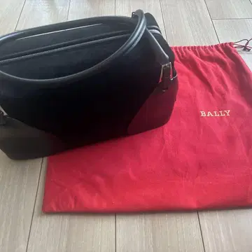 BALLY 블랙 보스턴 백 수납 가방 포함