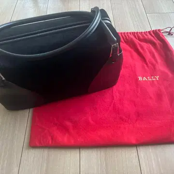 BALLY 블랙 보스턴 백 수납 가방 포함