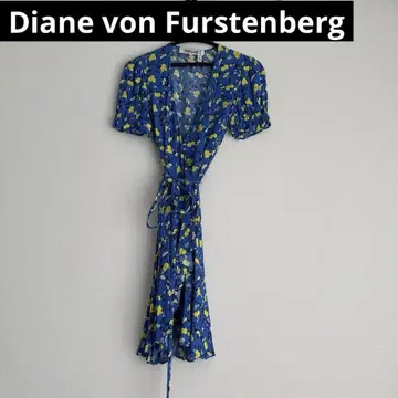Diane von Furstenberg 꽃무늬 미니 원피스 XXS