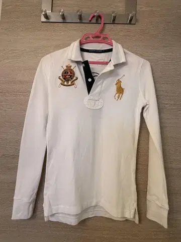 Ralph Lauren 화이트 피케 셔츠 S