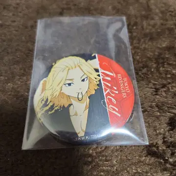 도쿄 리벤저스 캔뱃지 TSUTAYA 진베이