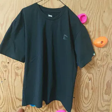Jeep 블랙 반팔 티셔츠 O 사이즈(XL)
