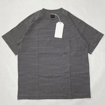 A Vontade Compact Border T-Shirts SS 블랙