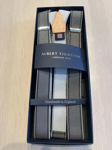 [새상품급] ALBERTTHURSTON/앨버트 서스턴 서스펜더
