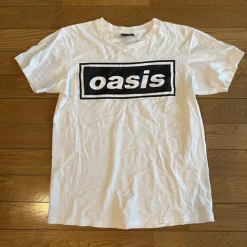 oasis 코튼 티셔츠 화이트