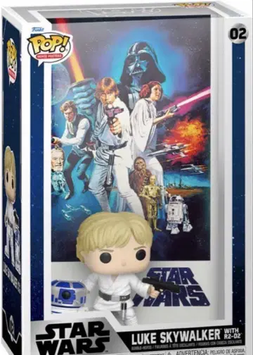 FUNKO POP! SW 새로운 희망 루크 R2-D2 특대형 포스터