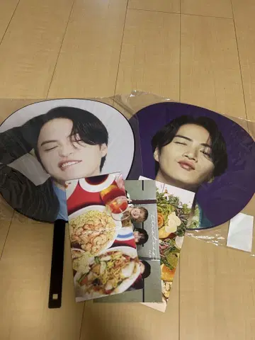 timelesz 기쿠치 후마 부채, 사진, 뉴스레터 세트