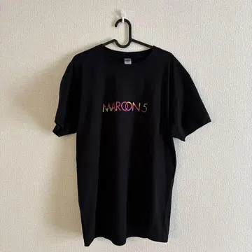 MAROON5 XL 사이즈 라이브 티셔츠 마룬5