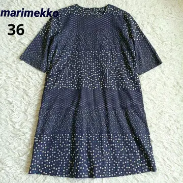마리메꼬 최근 모델 Biak lapsi 코튼 원피스 36
