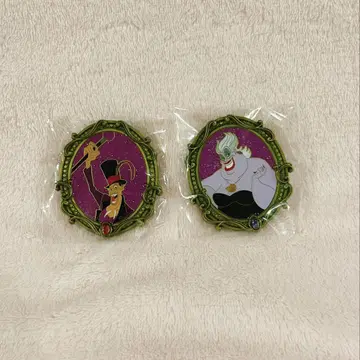 디즈니 빌런즈 핀 배지 세트
