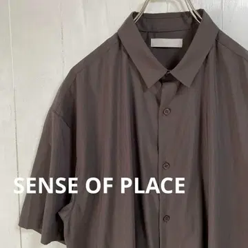 SENSE OF PLACE 레귤러 칼라 셔츠 트로미 빅 루즈