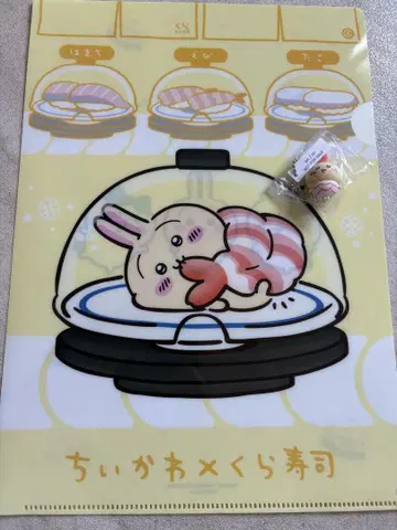 치이카와 쿠라스시 비쿠라폰 피규어 토끼 클리어 파일