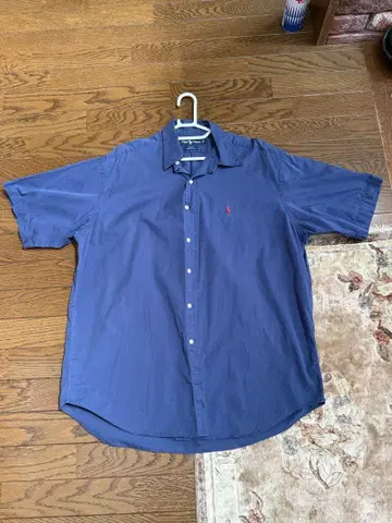 Ralph Lauren Blake 네이비 반팔 셔츠 L