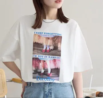 디스코트 [오즈와 마법사] 빨간 신발 티셔츠