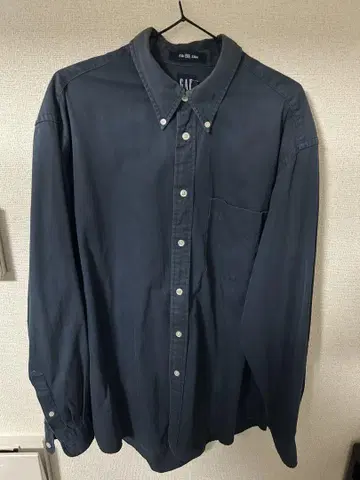 GAP The BIG Shirt 네이비 긴팔 셔츠