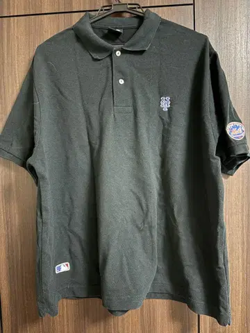 FREAK'S STORE MLB 뉴욕 메츠 피케 셔츠 블랙