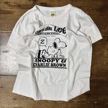 Lee Snoopy & Charlie Brown 티셔츠 M