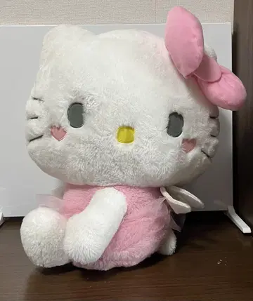 헬로키티 리본 포함 봉제 인형
