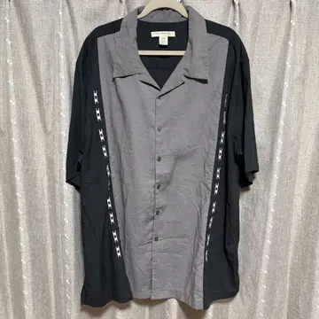 y062907 island passport 알로하 셔츠 블랙 2XL