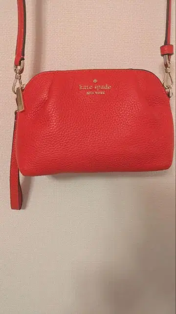 kate spade 덤플링 컨버터블 크로스바디 가죽 레드