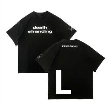 DEATH STRANDING 디스크유니온 콜라보 T셔츠