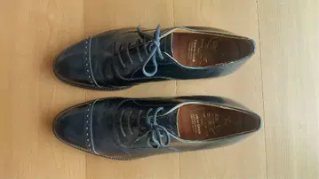 블랙 캡토 드레스 슈즈