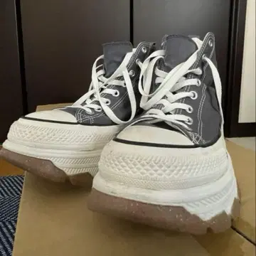 ALL STAR TREKWAVE FADEDCANVAS HI 메탈 그레이