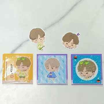 스시로 x BTS Island 인더스킴 아크릴 스탠드 스티커 V 태현