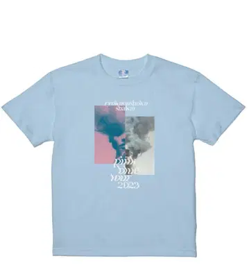녹황색사회 pink blue 티셔츠