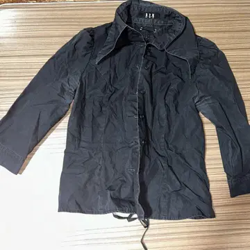 BPN 블랙 레이스업 자켓