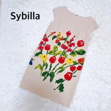 [컨디션 최상] Sybilla 시빌라 원피스 꽃무늬 L 빅사이즈