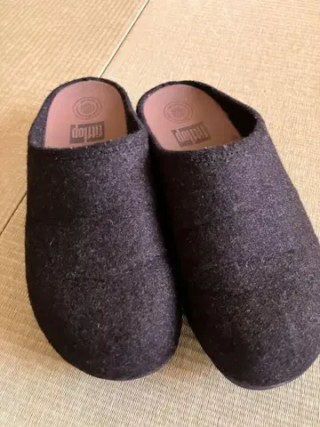 핏플랍 블랙 사보 클로그 샌들