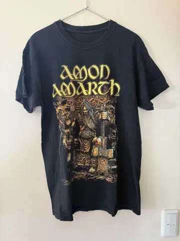 Amon Amarth 아몬 아마르스 밴딩 티셔츠 L 사이즈