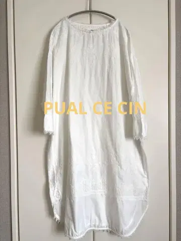 PUAL CE CIN 퓨어세신 자수 원피스
