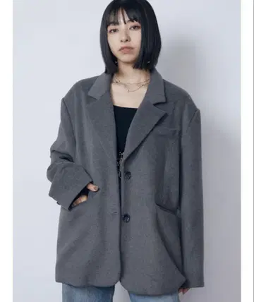 EMODA 박시 미니 원피스 재킷