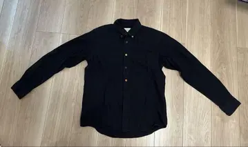 BEAMS 긴팔 셔츠 S 네이비