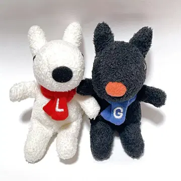 리사와 가스파르 봉제 인형 마스코트 헤이세이 레트로 2008년