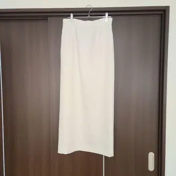LESAGE 화이트 롱 스커트